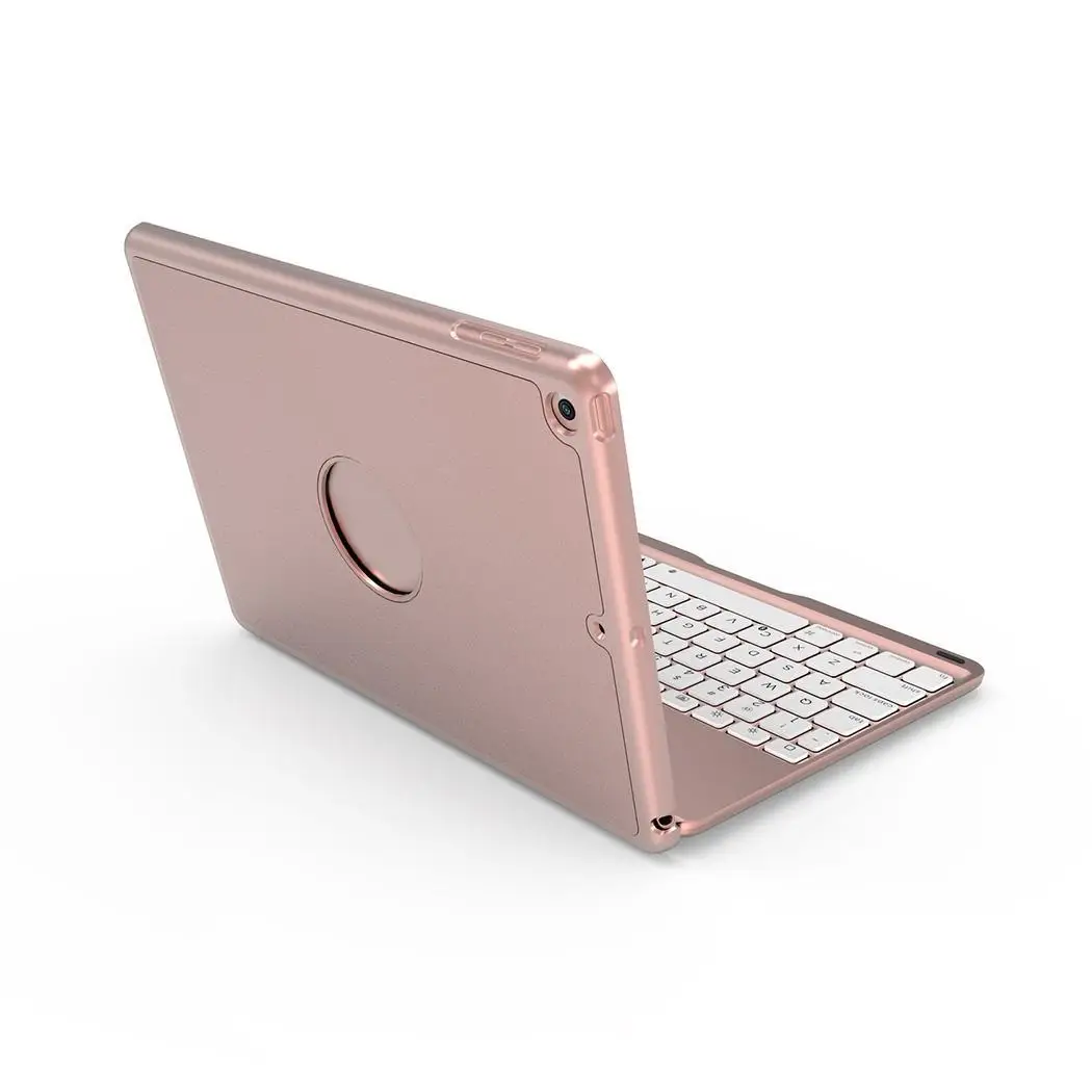 Алюминий сплава Красочные bluetooth клавиатура с подсветкой чехол для iPad|Клавиатуры|