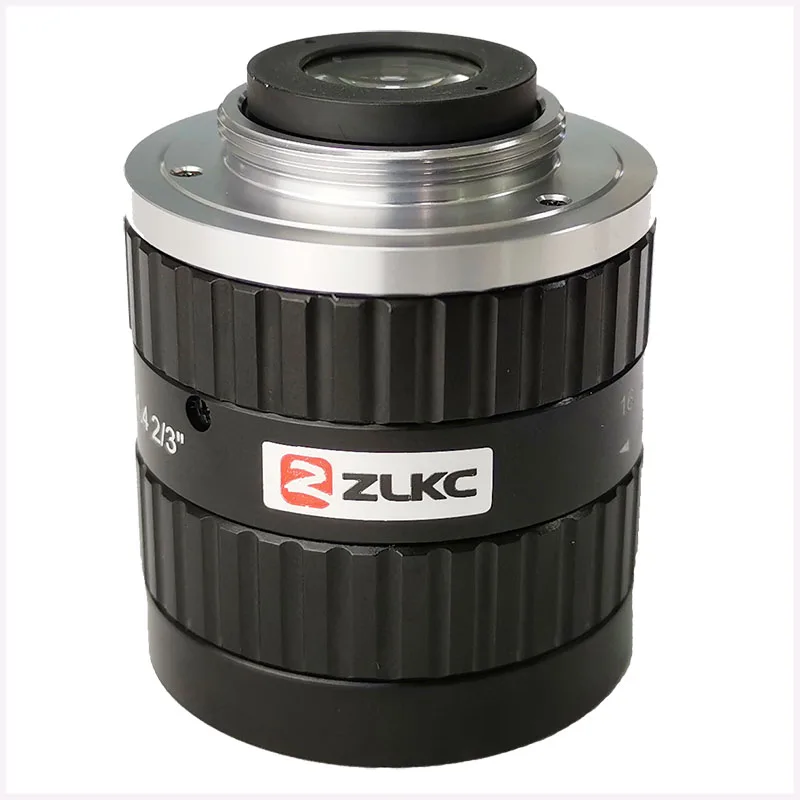 5 мегапикселей C Mount 8 мм 2/" F1.4 FA/Машинное видение объективы с фиксированным фокусным расстоянием промышленная камера ручная Радужная линза с низким искажением