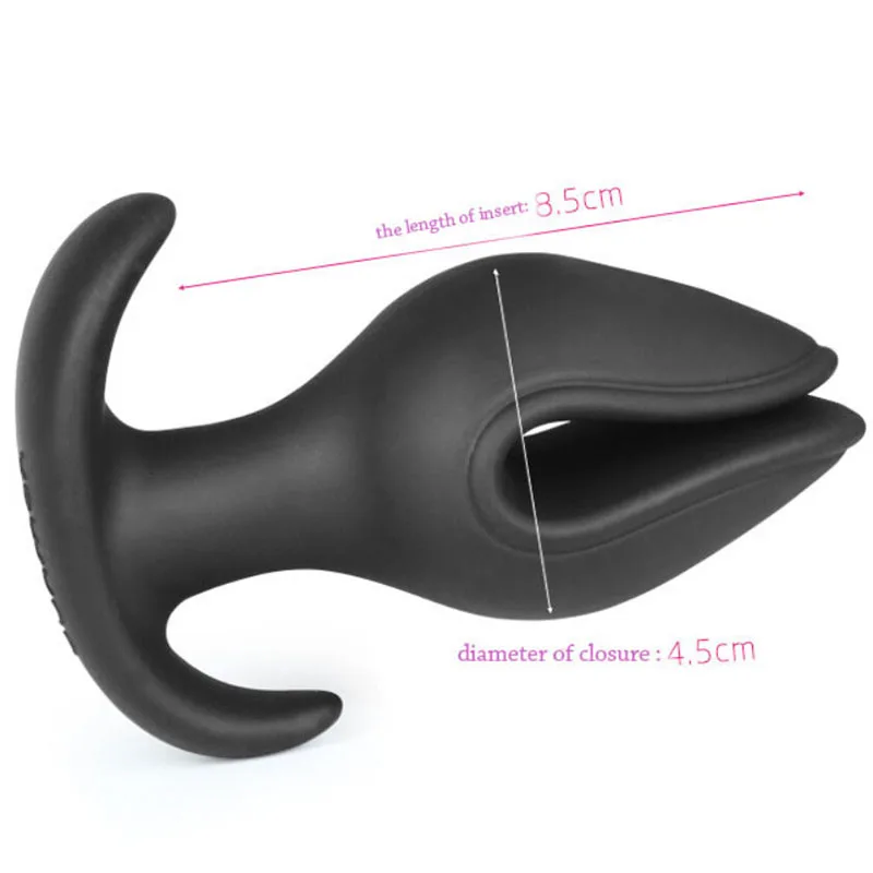 Silicone V Type Opening Anal Plug Anus Dilator Buttplug Prostate Massager G-spot Masturbation Stimulator Sex Toys for Woman | Красота и