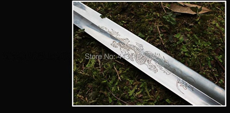 Китайский TaiChi Sword Jian гибкое лезвие из нержавеющей стали для WuShu/Taiji Упражнение нож