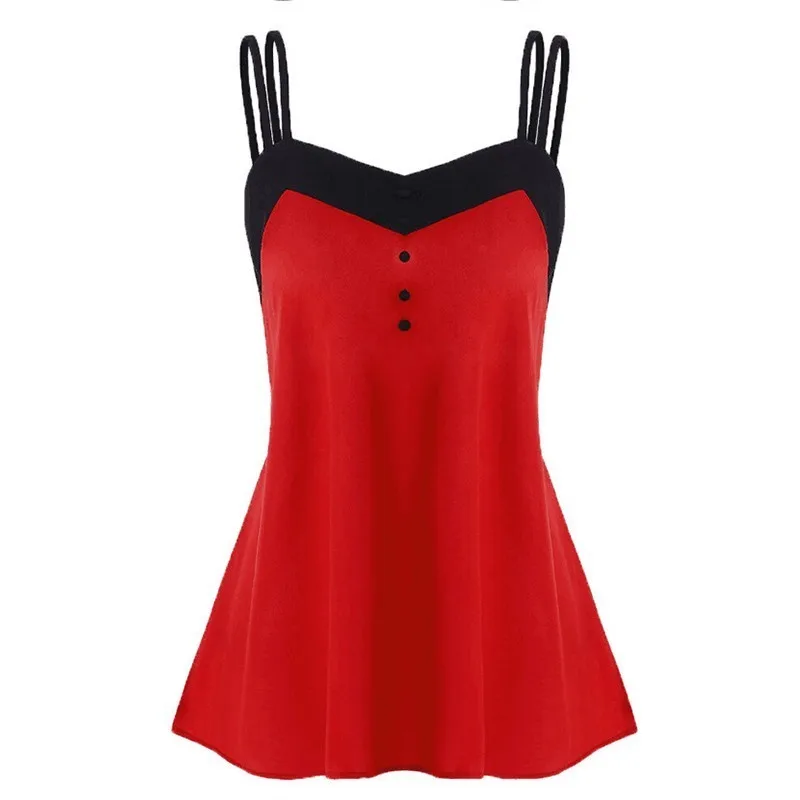 2019 Suit-dress Sexy Both Shoulders Camisole Button Dotted Skater Dress Women Summer Woman Oodji Fashion Female Sleeveless Hot | Женская