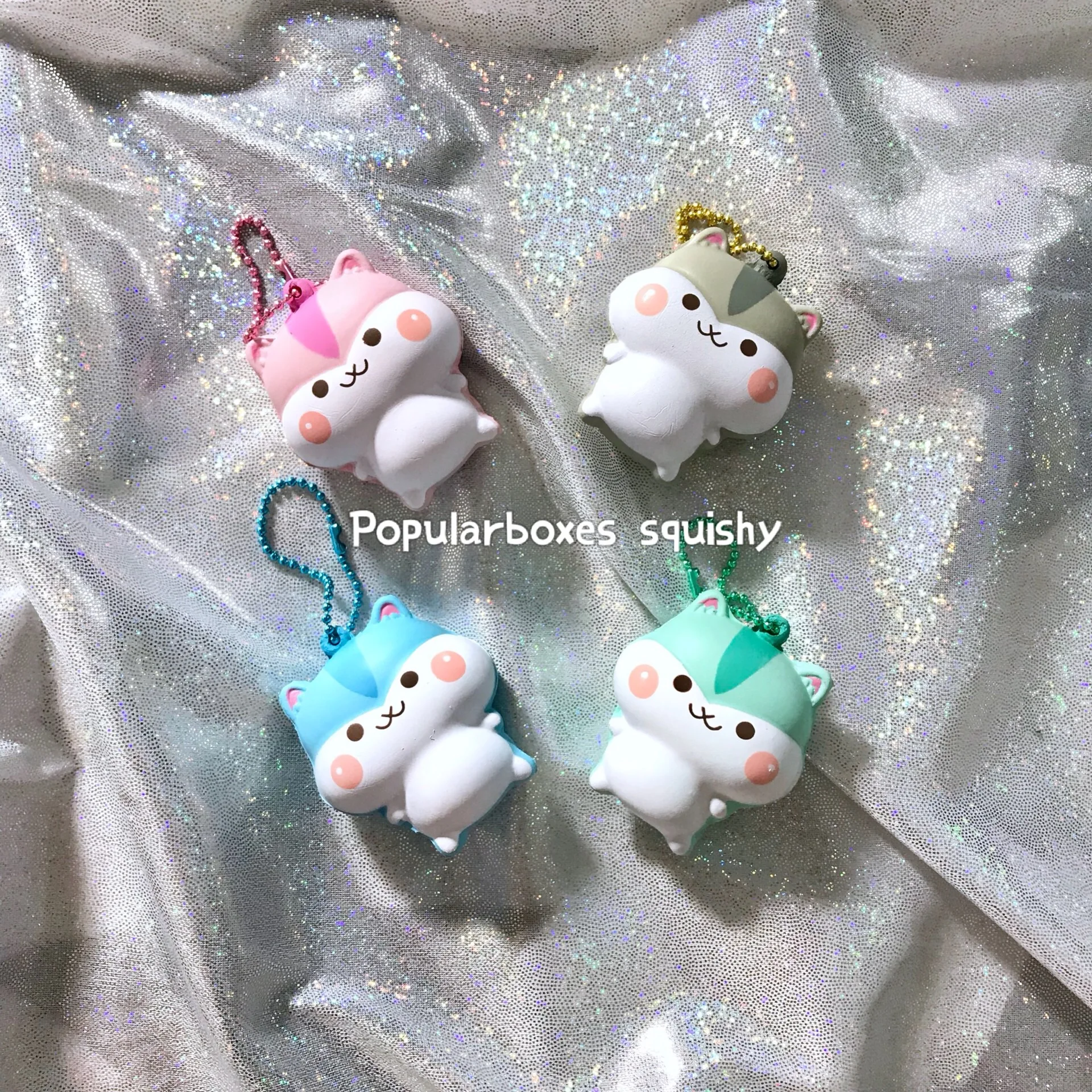 Популярные Подарочные игрушки Поли mini chibi squishy медленно восстанавливающие