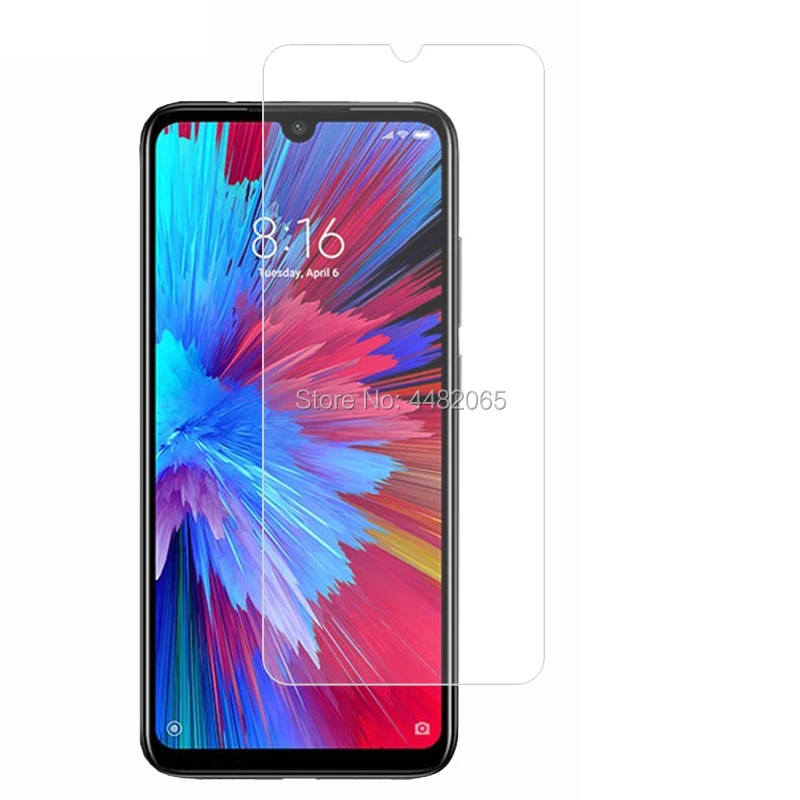 Закаленное стекло для Xiaomi Redmi 7 Защитное экрана 2.5D Премиум 6 26 защитная