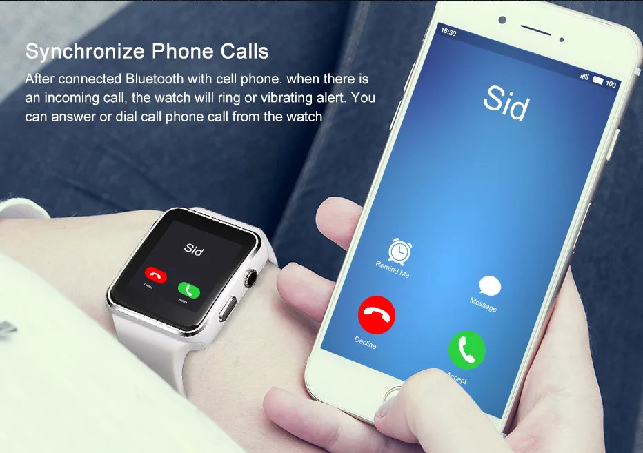 X6 Смарт часы для мужчин с sim картой функцией вызова Bluetooth телефон спортивные