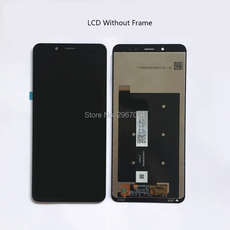 AAA Качество ЖК IPS для xiaomi redmi note 5 мобильный телефон LCDs экран белый черный LCD без