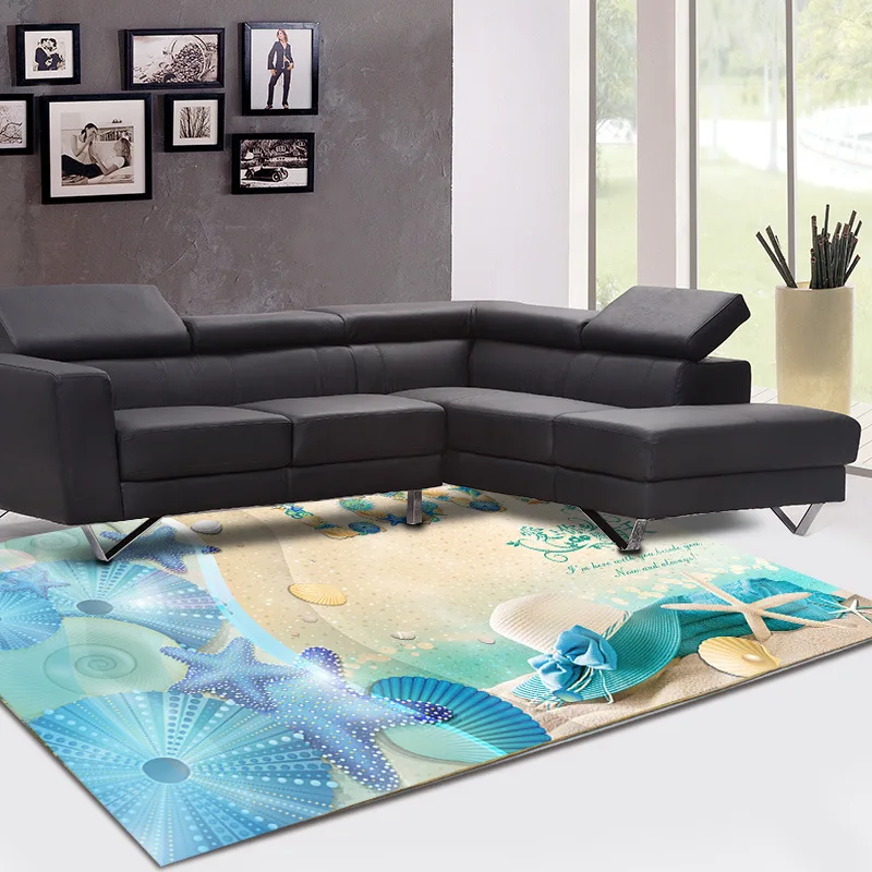 Fashion Household 3D Printed carpets for Living room coffee table large Area Rug Bedroom bedside Antiskid Mat tapete tapis salon | Дом и сад