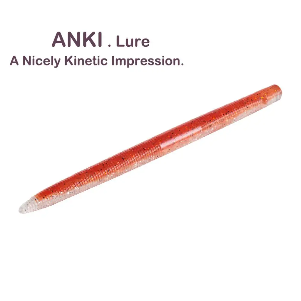 ANKI рыболовная приманка senko 6 2 г/12 см 5 шт. пакет силиконовая для ловли червей