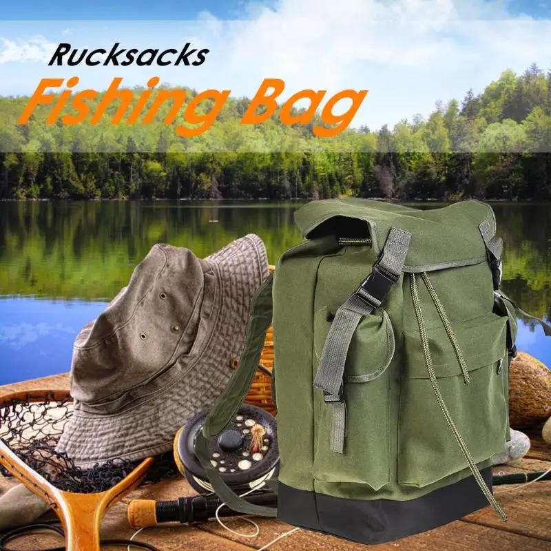 Outdoor Fishing Backpack Trekking Sport Travel Rucksacks Large Capacity Camping Hiking 70L Bags Accessories | Спорт и развлечения