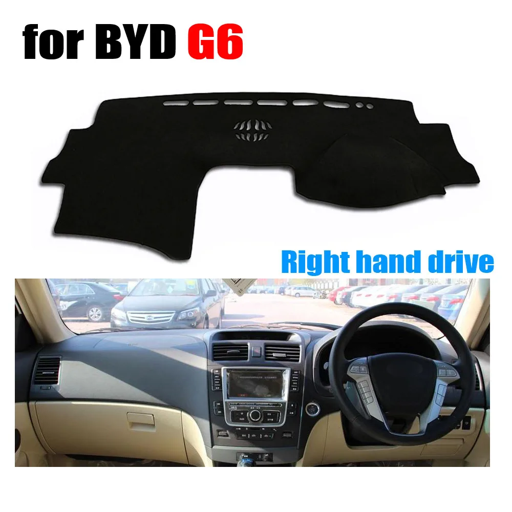 

FUWAYDA Car dashboard covers mat for BYD G6 all the years Right hand drive dashmat pad dash cover auto dashboard accessories