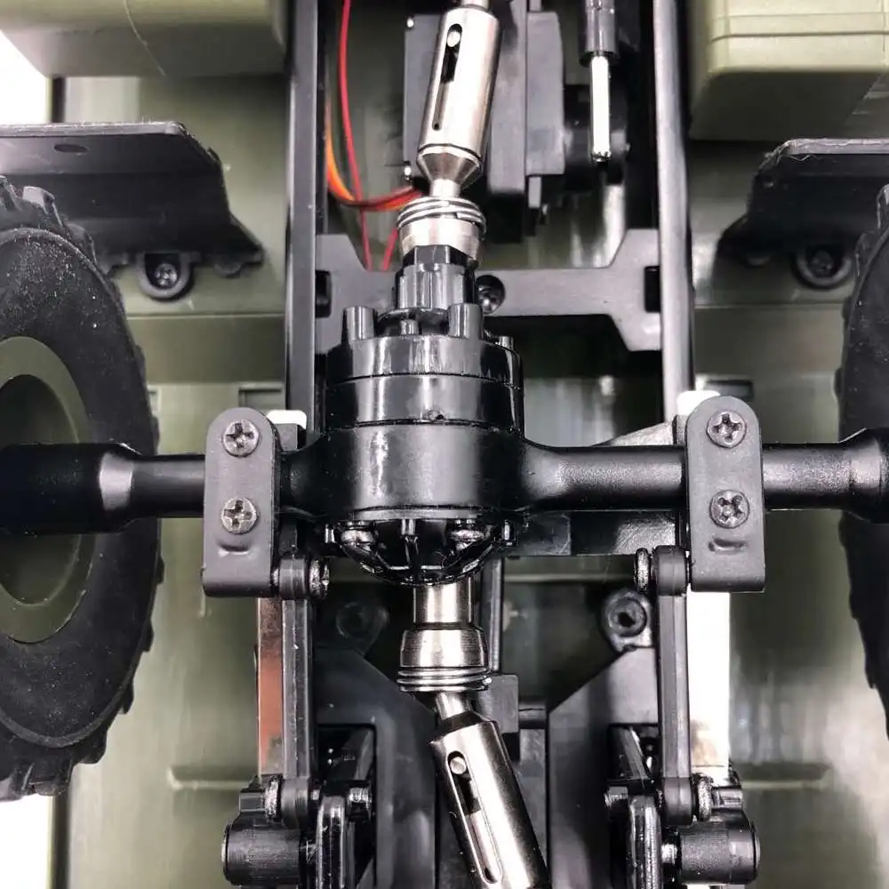 WPL 6X6 средний мост цельнометаллическая ОП часть для 1/16 B16 B36 RC автозапчасти