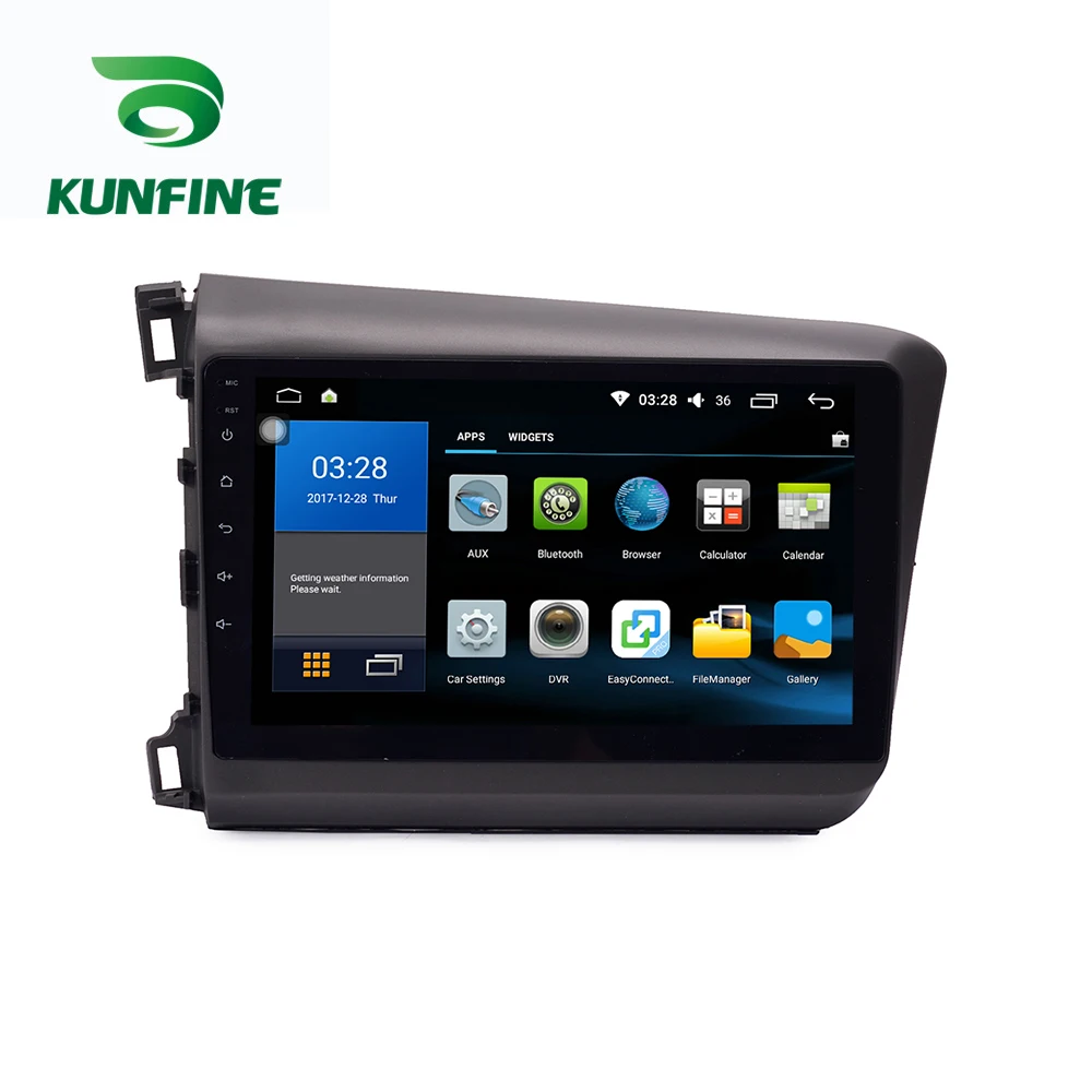 Восьмиядерный 1024*600 Android 8 1 автомобильный DVD GPS навигационный плеер Deckless стерео для