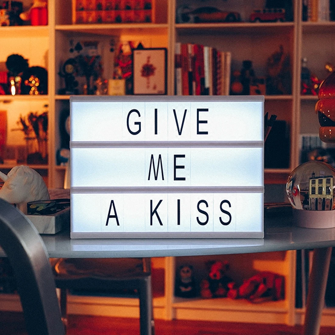 

USB Port Powered Cinema Lightbox A4/A6 Size LED Combination Night Light Box Lamp DIY Letters Cards