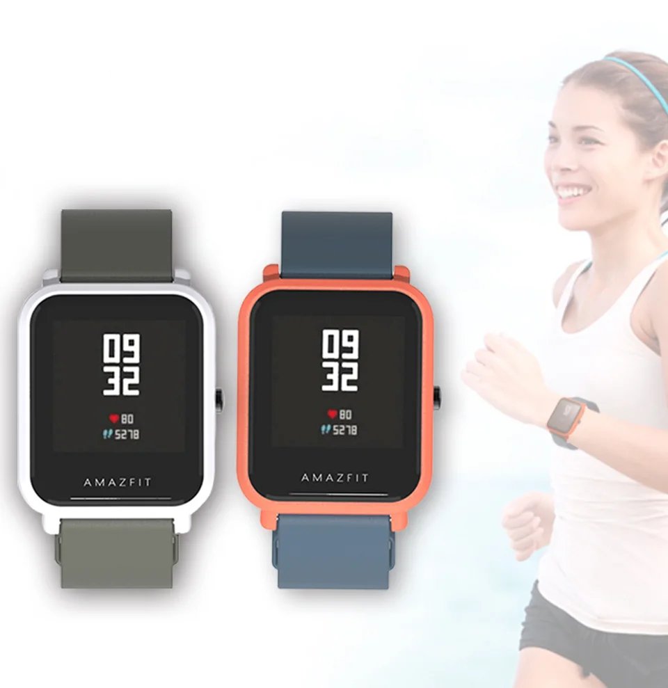 Высококачественный силиконовый ремешок для Xiaomi Amazfit Bit Band часов спортивные