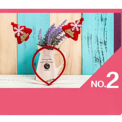 Merry Christmas Women Girl Hair Band Headband Reindeer Snowman Xmas Party Supplies for New Year Accessories |
