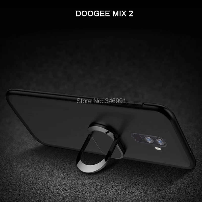 Чехол Doogee Mix 2 для телефона роскошный мягкий черный силиконовый чехол 6 0 дюйма Для