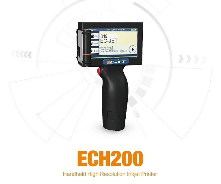 Портативный сенсорный принтер 24 часа в режиме ожидания стеклянный Металлический