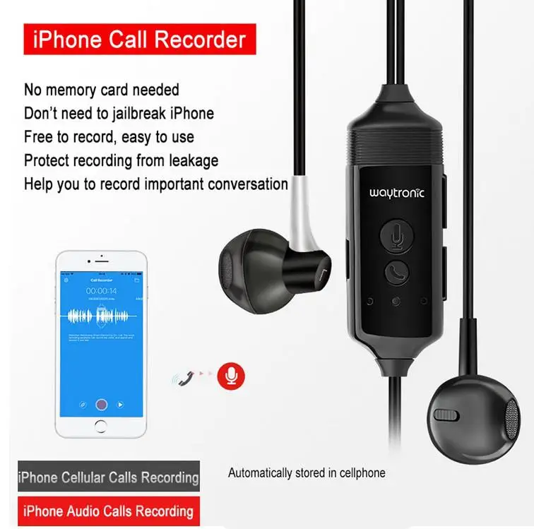 Беспроводные наушники BEESCLOVER для iPhone Skype WeChat Facebook | Электроника