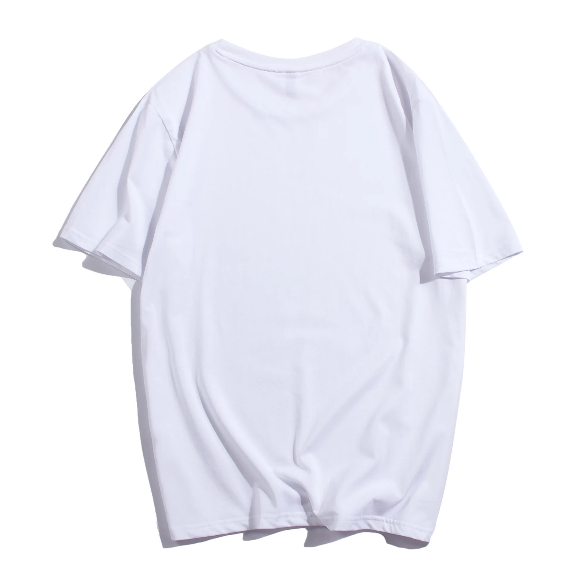 Youth men's short-sleeved spring and autumn 2019 new t-shirt creative fun cartoon print fashion loose thin | Мужская одежда