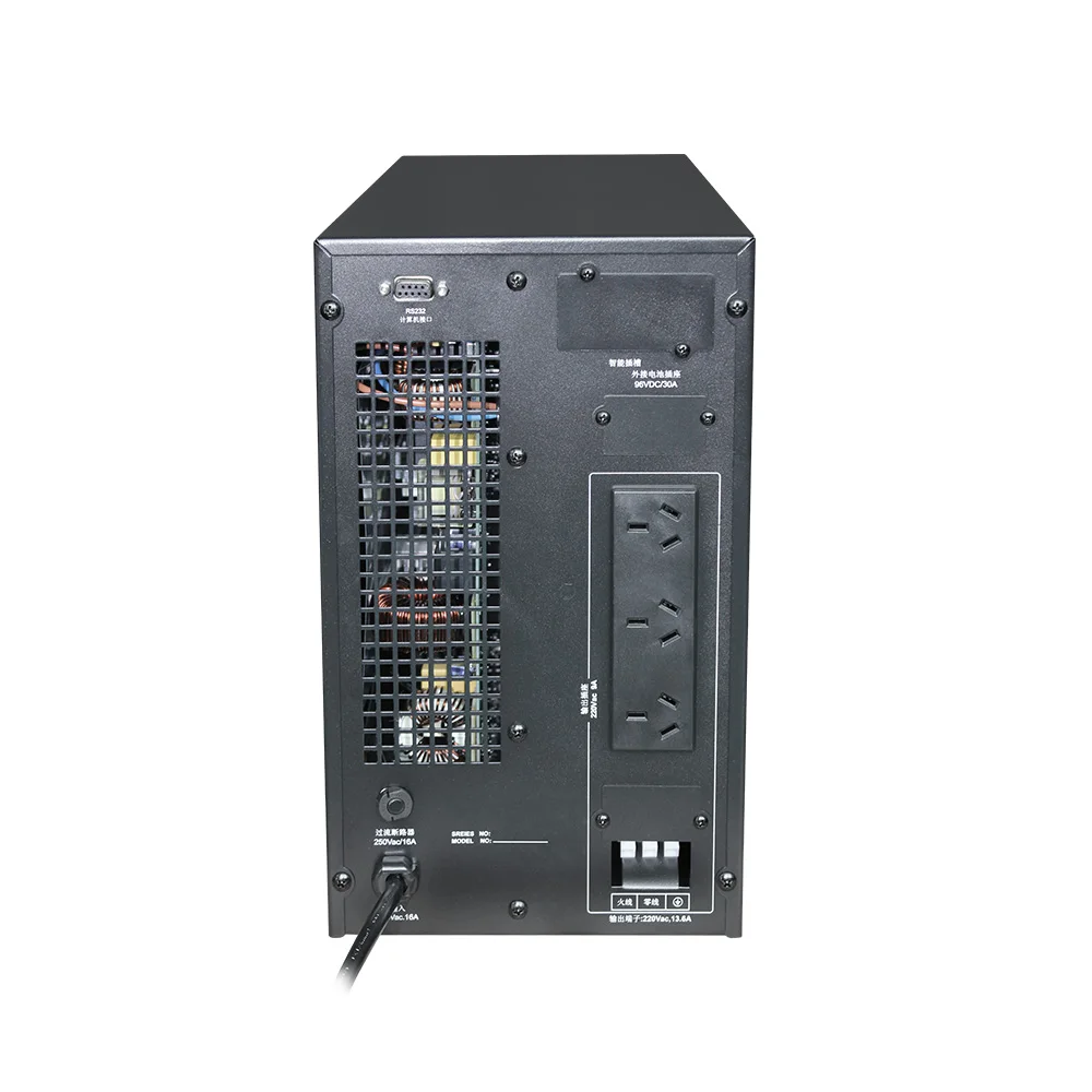 Источник питания 3000VA Online источник внешний аккумулятор 96VDC для 220AC 50 Гц|Инверторы и