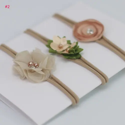 3PCS/Sets Kids Girls Baby Headband 2019 New Brand Toddler Princess Lace Bow Flower Hair Band Accessories | Детская одежда и обувь