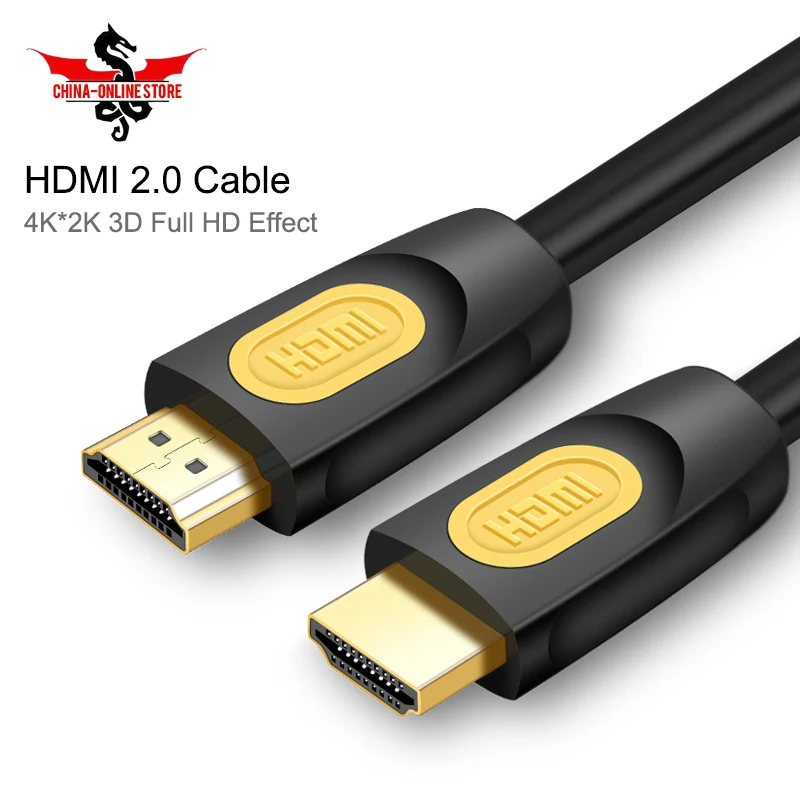 HDMI кабель к 2 0 Jack Переключатель 4 K 3D Аудио Видео позолоченный удлинитель для ТВ
