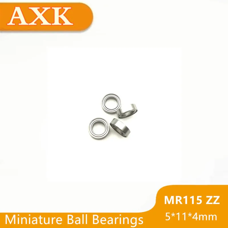 

2023 Hot Sale Top Fashion Mr115zz Bearing Abec-3(10pcs) 5*11*4 Mm Miniature Mr115 Zz Ball Bearings L-1150zz Y04 Mr115z