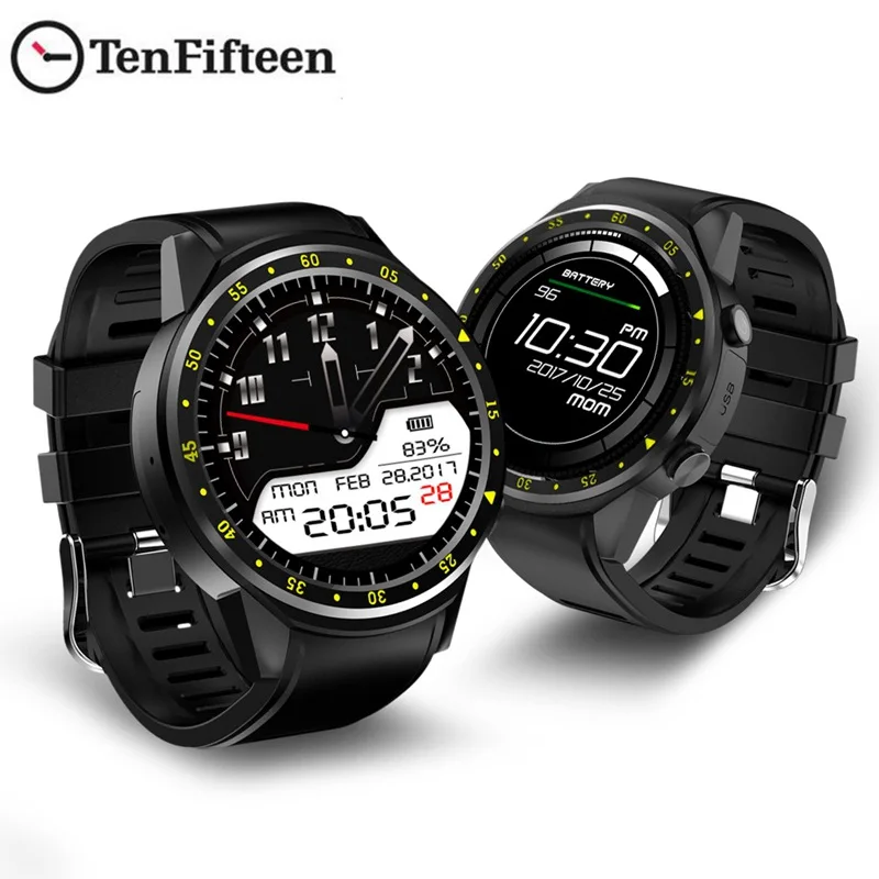 AABB TenFifteen F1 Спортивные Смарт часы GPS телефон 1 3 дюйма MTK2503 двойной Bluetooth Beidou камера