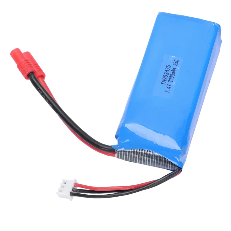 RC 2S 7 4 V 2000Mah Li Po батарея для X8C X8W Huanqi 899 Rc Drone Quadcopter Aircraft Uav запасные части Аксессуары