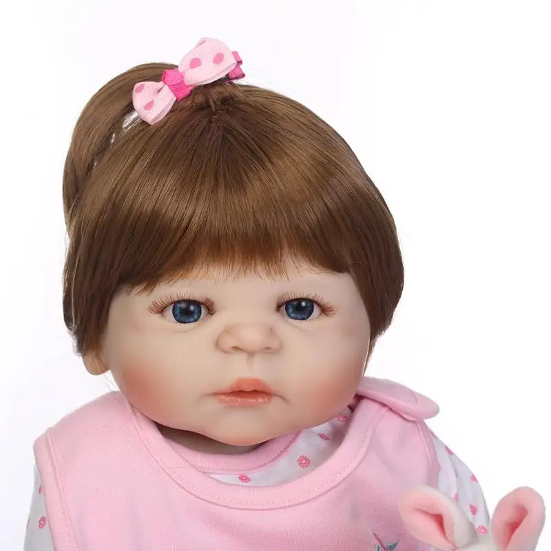 NPK Reborn Baby имитация куклы кудрявые волосы эмулированная кукла Дети Playmate модный