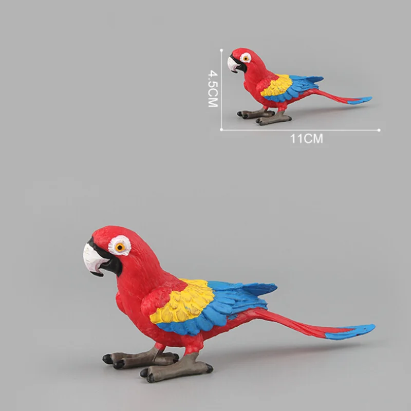 1x садовая птица маленькая фигурная фигурка попугай будгеригар будги Модель