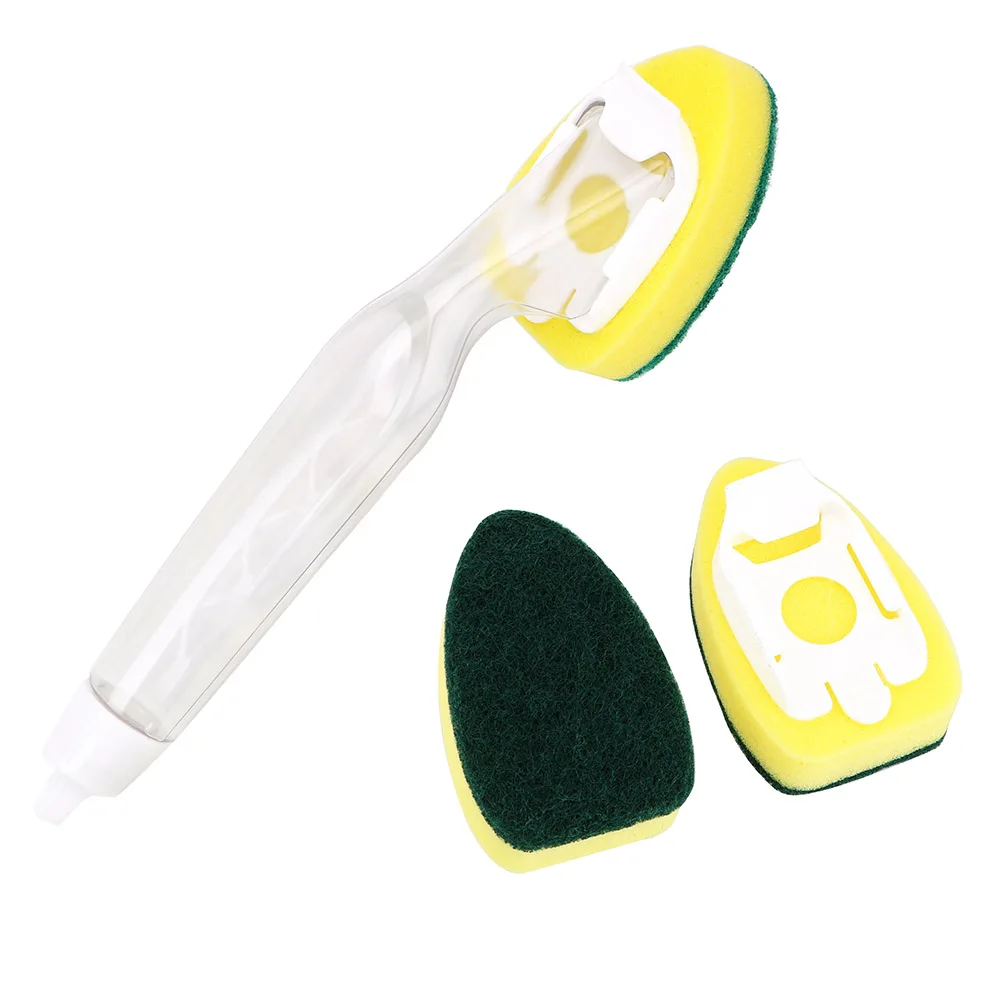 Губчатая щетка для чистки посуды кухонная чистящий коврик инструмент