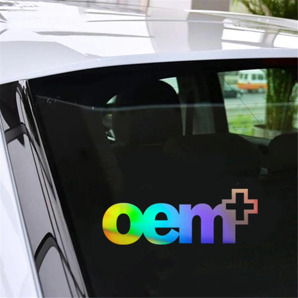 OEM + PLUS Смешные JDM EVO на окно автомобиля дверь для стенок бампера Наклейка