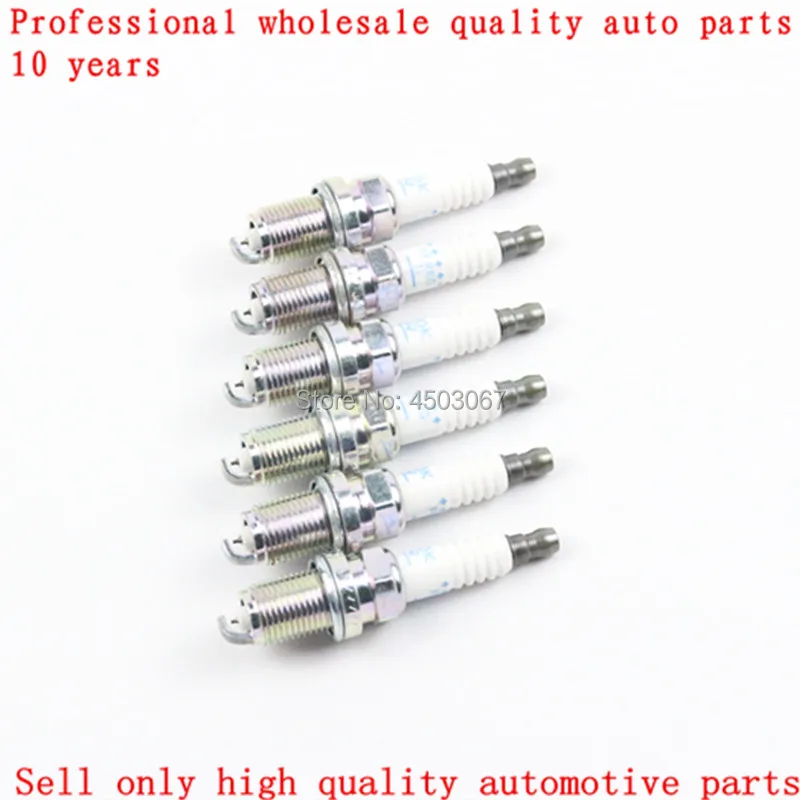 6 шт 22401 1P116 PFR6G 11 иридиевая Свеча зажигания для Nissan Maxima Sentra Infiniti G20 I30 Q45 11|Свечи и