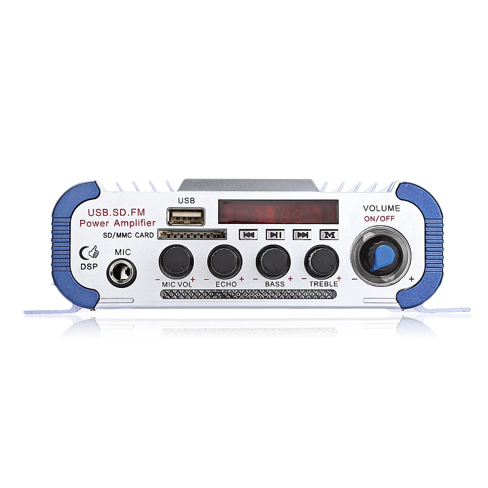 Kentiger HY 604 Hi Fi Автомобильные усилители 4 канальный стерео Автозвук Дистанционное