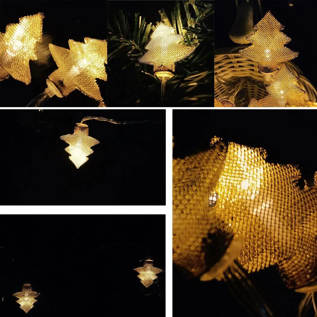 Lights 50000H approx 20Pcs 3m Decorative Small Tree Total Wedding Xmas 10Pcs 2m Shape Christmas 220V LED | Освещение