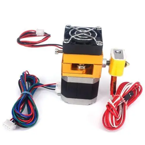 MK8 головка экструдера j головки Hotend 0 4 мм Насадка с 1 75/3 нить экструзии комплект
