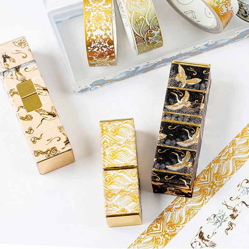 Блестящая изоляционная лента школьные принадлежности сделай сам Washi крафт