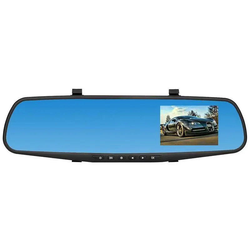 Quelima 4 дюйма TFT двойной Лен HD Автомобиль SUV DVR видео тире камера 1080P