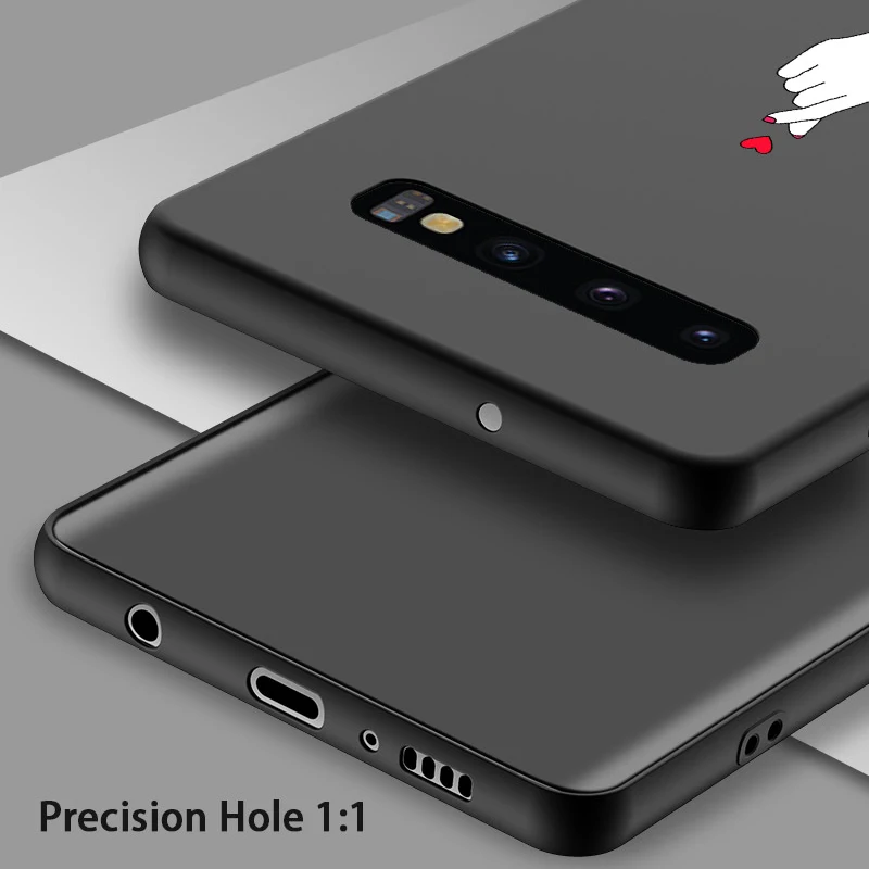 Lovebay Phone Case For Samsung Galaxy S8 S9 S10 Plus Lite Note 8 9 Cartoon Sexy Finger Love Heart Soft Silicon TPU |