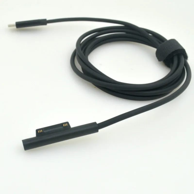 Youpin подключение к USB Type C зарядный кабель для Microsoft Surface Pro3 4 5 6 Go Book 15V PD