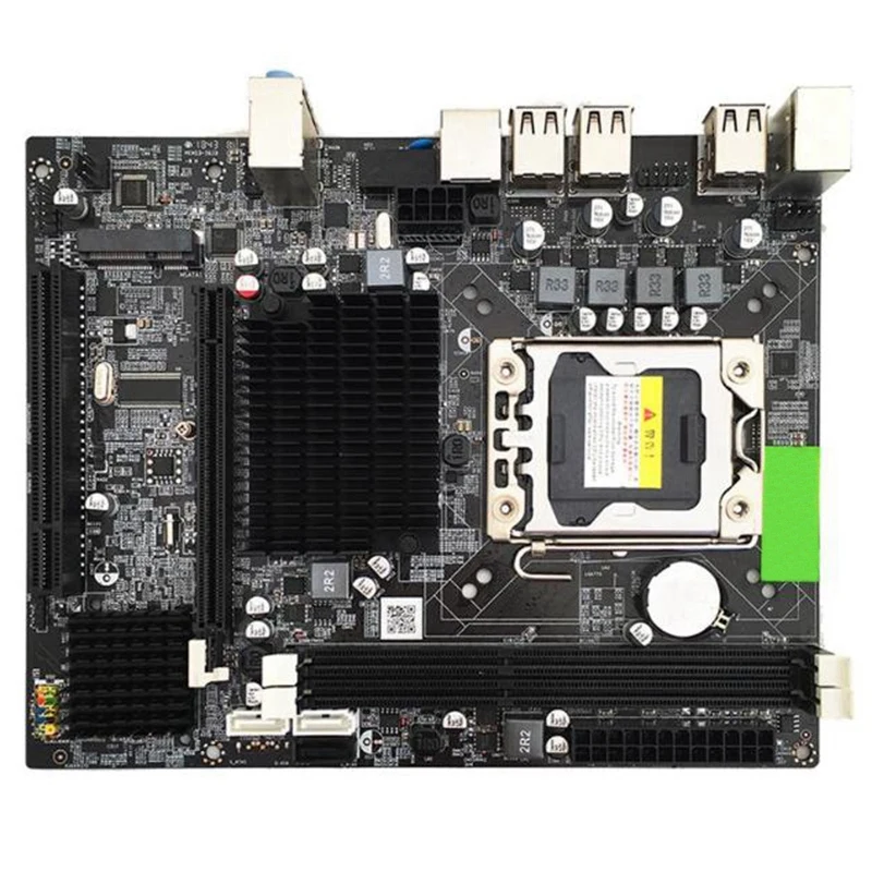 X58 ПК настольный компьютер материнская плата Lga1366 интерфейс процессора Ddr3 Msata V1.6