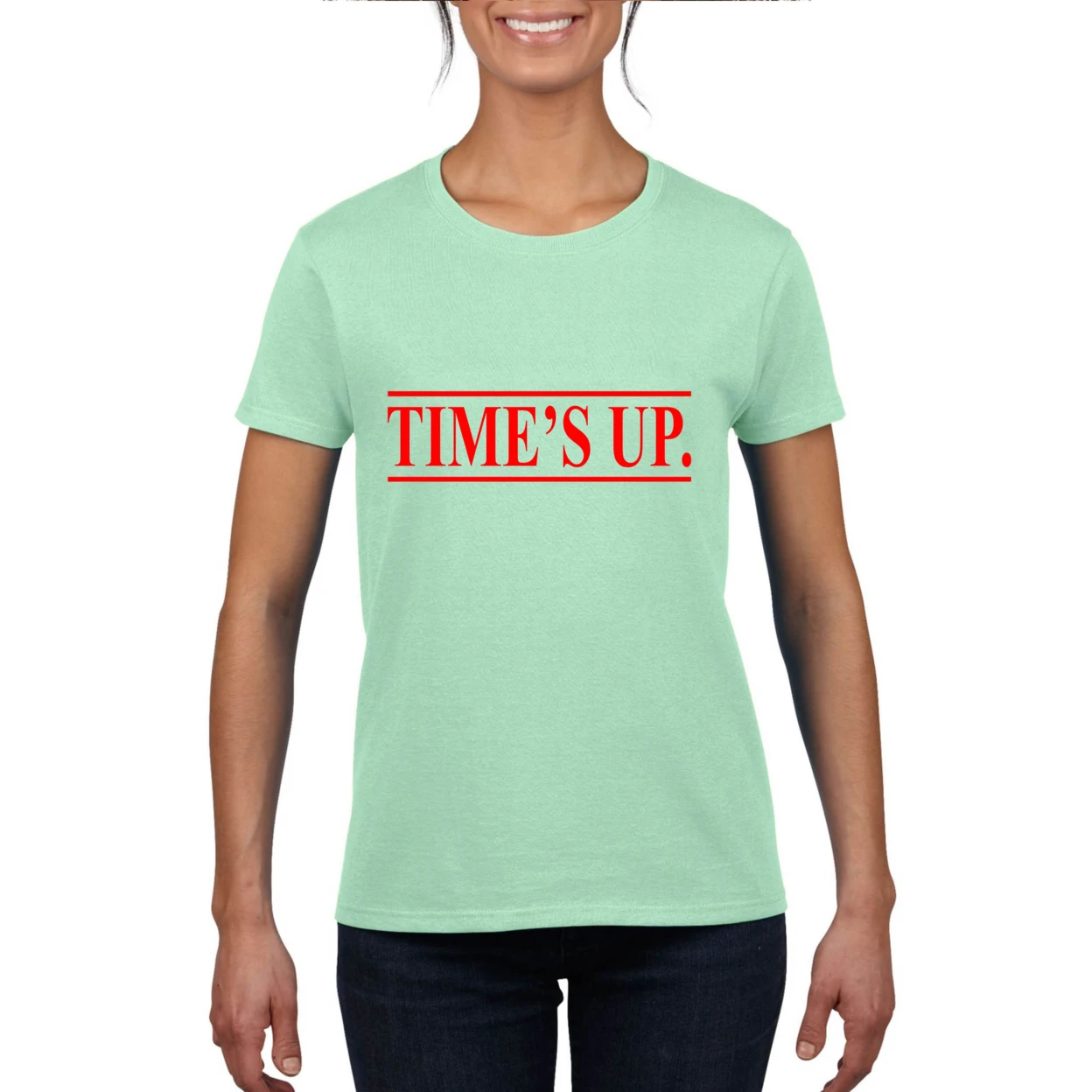 Женская футболка Times Up empowering Feminist Trending support Tee - купить по выгодной цене |