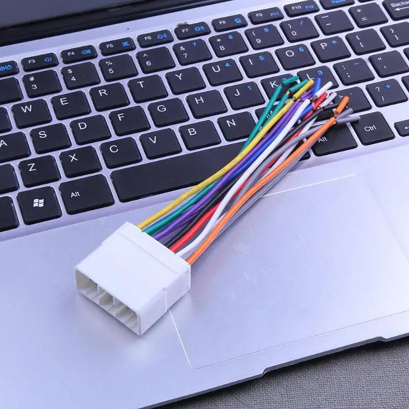 Жгут проводов для радио стерео CD плеера 14pin штепсельная Вилка адаптера