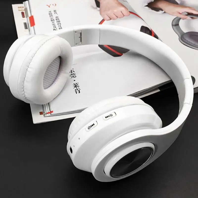 Световой беспроводной Bluetooth гарнитура глубокий бас наушники спортивные