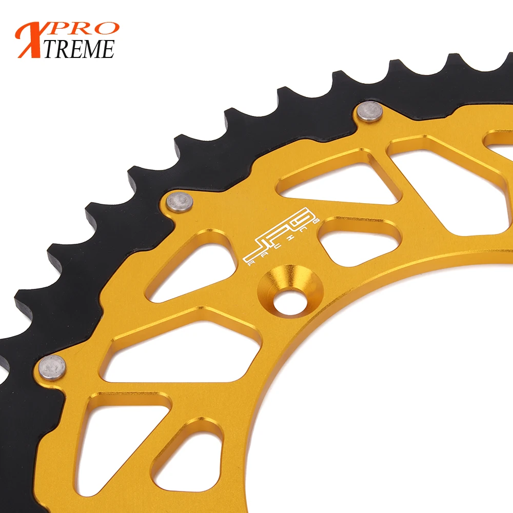 Задняя звездочка цепи для мотоцикла 42 44 46 47 49 50 51 52 SUZUKI TSR DR DRZ RM RMX RS 125 200 250 350 400 450 RM125