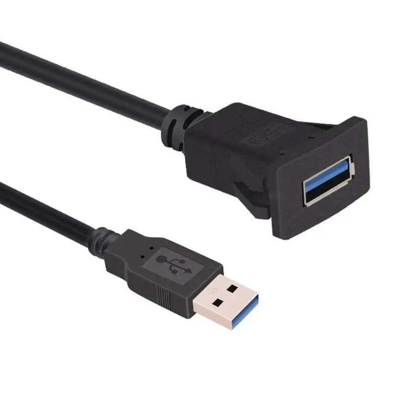 1 m/3.3ft с отдельным портом USB Панель заподлицо кабель Usb3.0 Папа папа женский