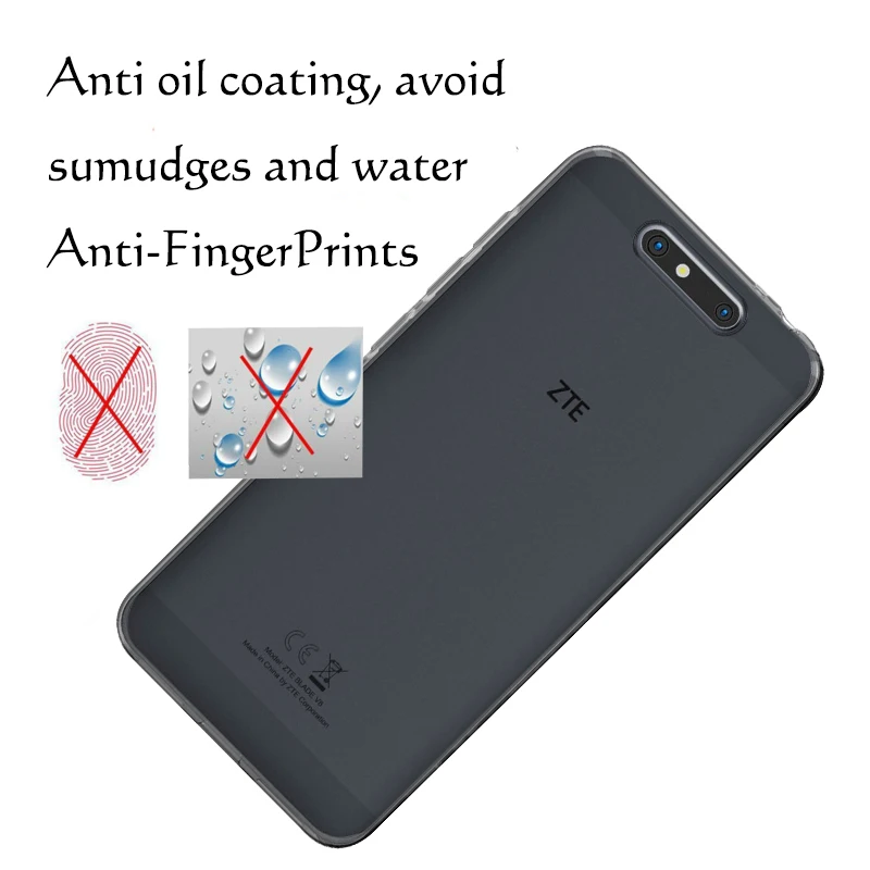 Силиконовый Ультратонкий чехол для телефона ZTE Blade V8 /V8 Pro / mini Мягкий ТПУ защитный