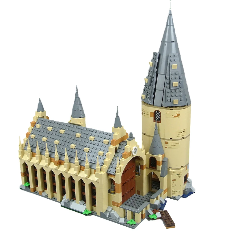 983 шт. Гарри Поттер Сериз Хогвартс большой зал Совместимость с legoingly 75954