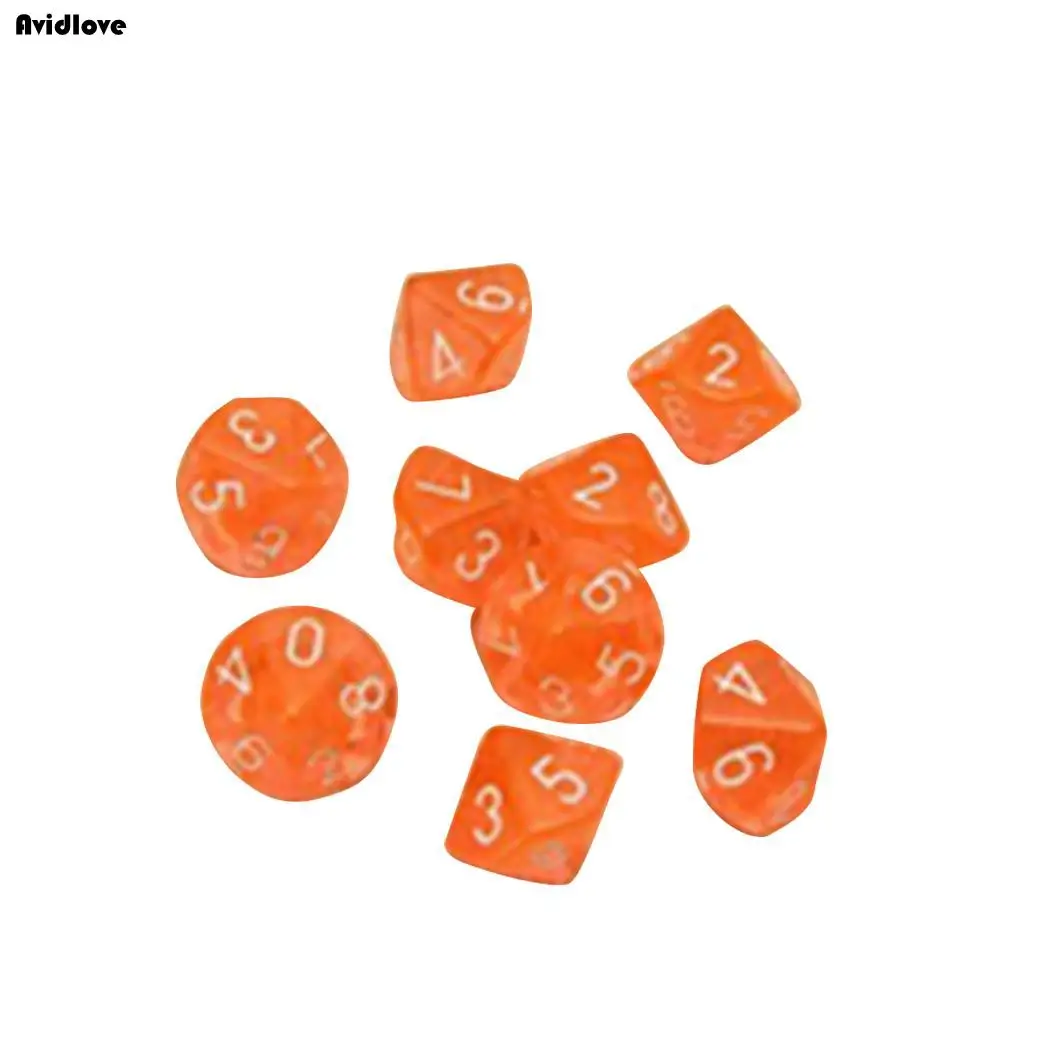 Творческий многогранный акрил Семья вечерние играл около 2 3 см/0 9 inch игры