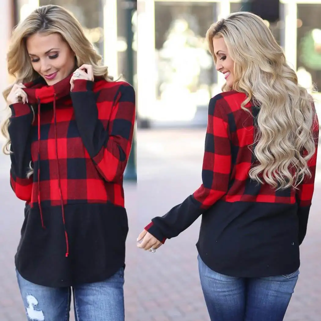 Новая женская Повседневная футболка с длинными рукавами и круглым вырезом